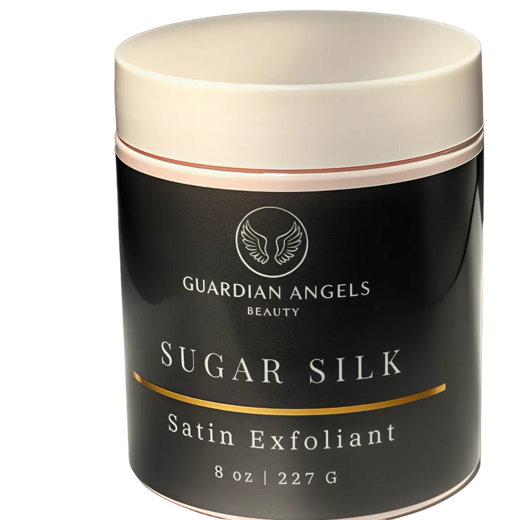 sugar silk satin exfoliant by guardian angels beauty online beauty store