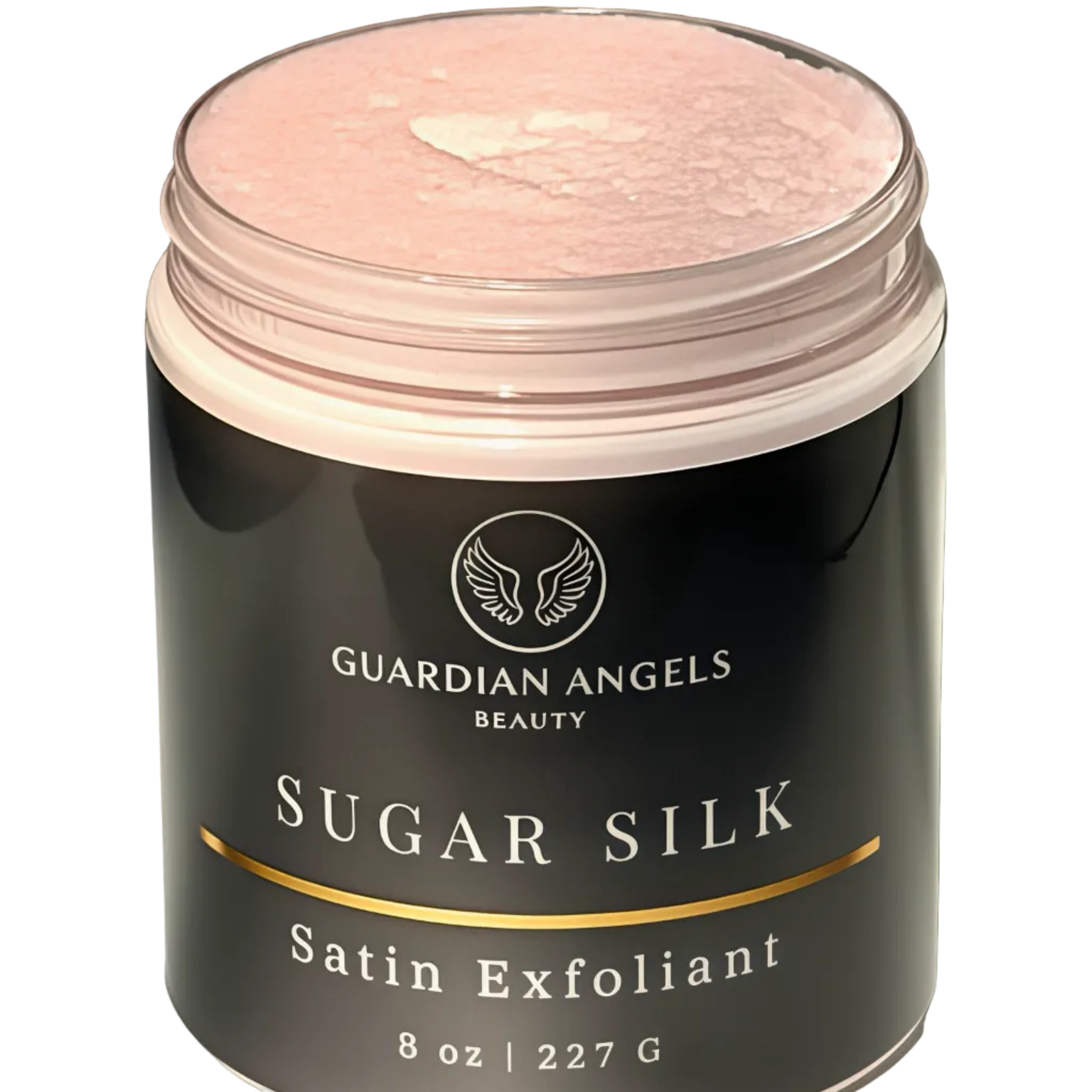 sugar silk plant based body scrub by guardian angels beauty